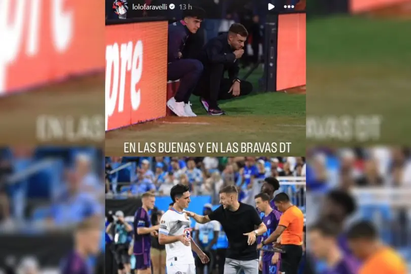 Así fue el mensaje de Lorenzo Faravelli para Anselmi | CAPTURA DE PANTALLA