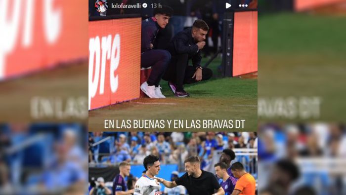 Así fue el mensaje de Lorenzo Faravelli para Anselmi | CAPTURA DE PANTALLA