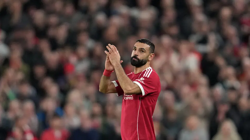 Salah en un partido del Liverpool | AP