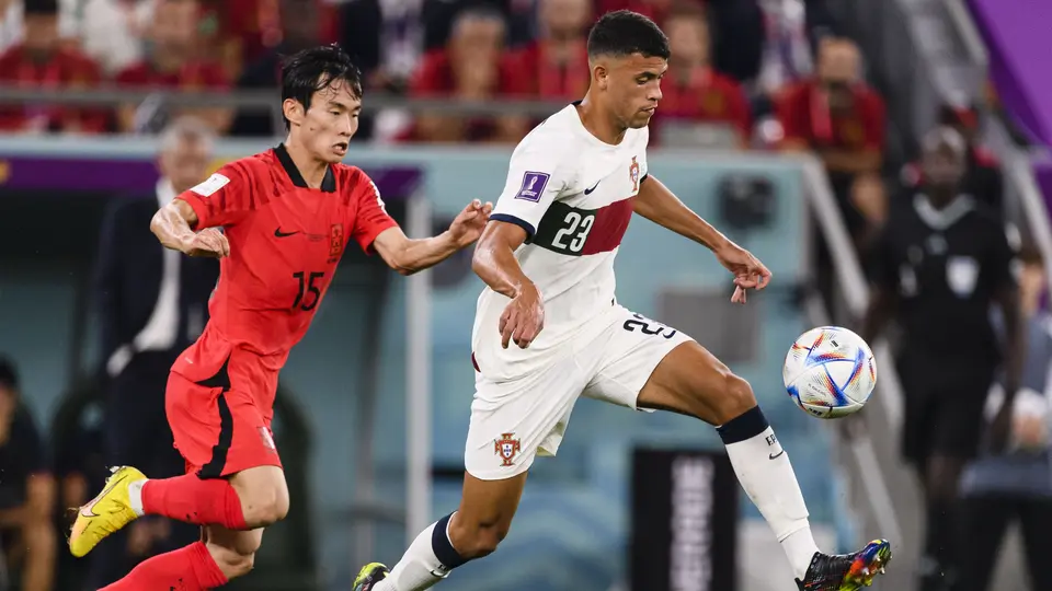 Matheus Nunes, jugador portugués, con la Selección de Portugal en el Mundial 2022 | MEXSPORT