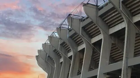 Estadio Banorte desde afuera l X: @EstadioBanorte