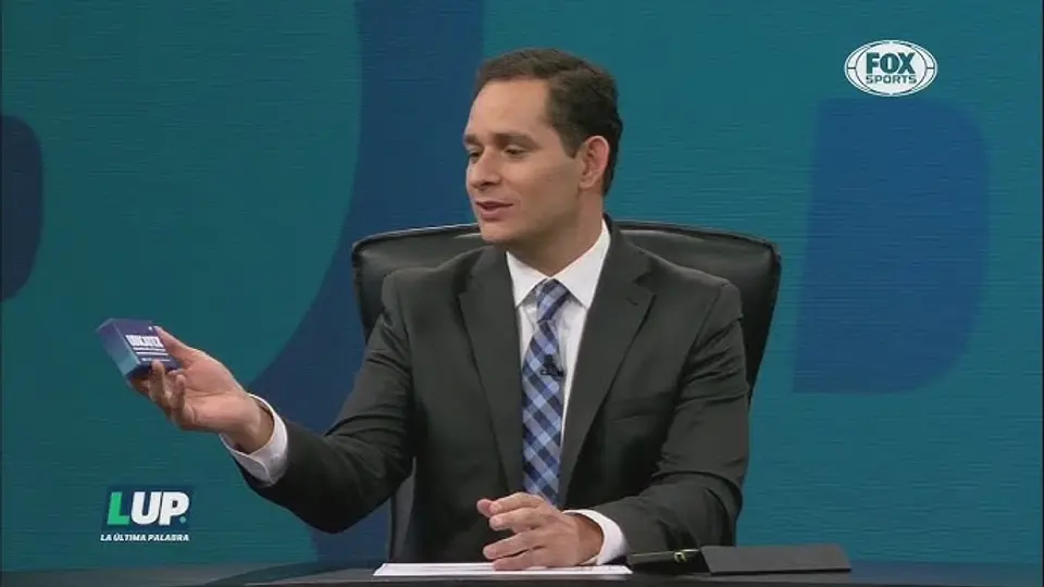 Gustavo Mendoza en transmisión con Fox Sports | CAPTURA