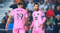 Germán Berterame con Lionel Messi en Inter Miami | MEXSPORT
