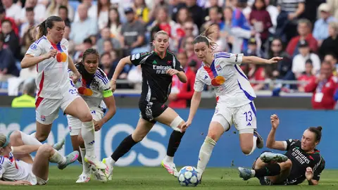 Arsenal y Lyon en la Champions League Femenil | AP