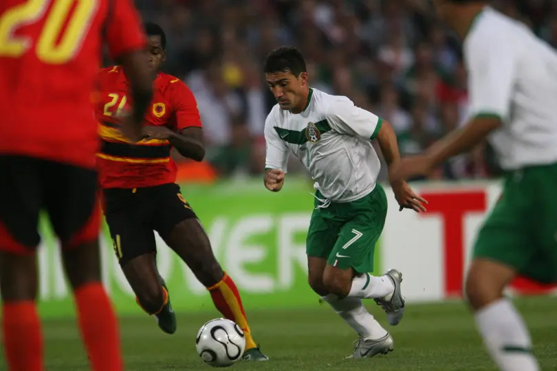 Sinha, con la Selección Mexicana, en el Mundial 2006 | MEXSPORT