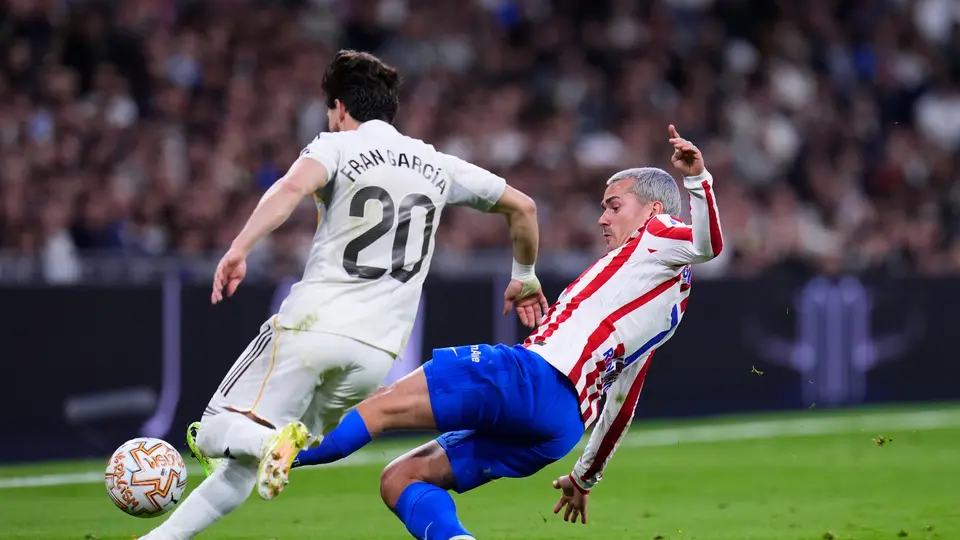 Griezmann disputando un partido l AP