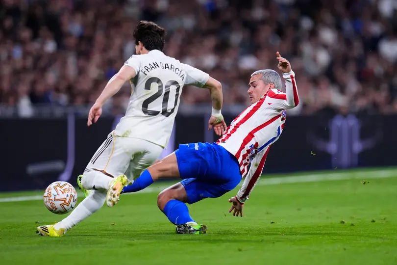 Griezmann disputando un partido l AP