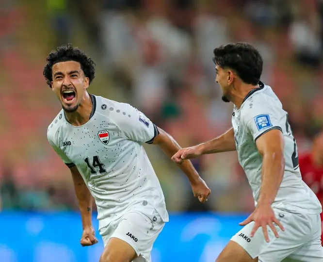 Iraq en un partido l X: @IraqNT_EN