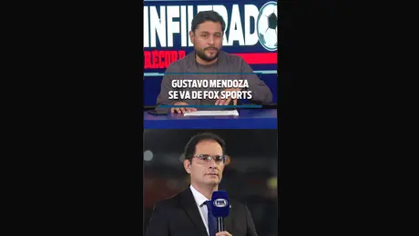 GUSTAVO MENDOZA SE VA DE FOX SPORTS