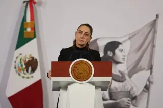 Claudia Sheinbaum aseguró que el caso Colosio no puede resolverse mediante un indulto presidencial./ AP