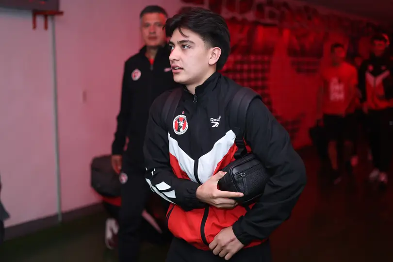 Gilberto Mora previo a un partido de Xolos de Tijuana en el Clausura 2026 de la Liga MX | IMAGO 7