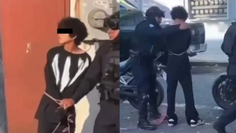 El joven fue detenido por fuerzas armadas del estado