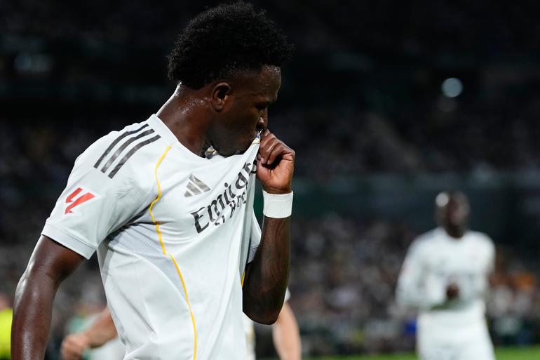 Festejo de Vinícius Jr. | AP