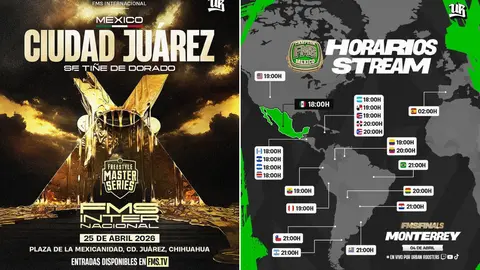 La Final Internacional de FMS 2026 reunirá a los mejores freestylers del mundo en Ciudad Juárez. / ESPECIAL