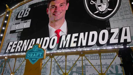 ¡Sin sorpresas! Raiders eligen a Fernando Mendoza en la primera selección del Draft 2026 de la NFL
