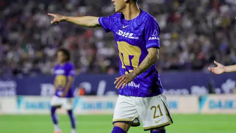 Uriel Antuna con Pumas en el Clausura 2026 de la Liga MX | MEXSPORT