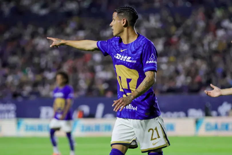 Uriel Antuna con Pumas en el Clausura 2026 de la Liga MX | MEXSPORT