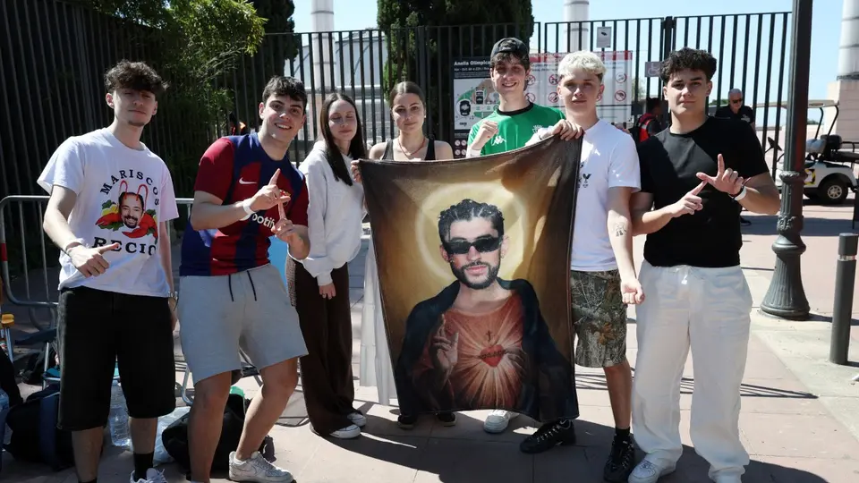 España esperando a Bad Bunny | AFP