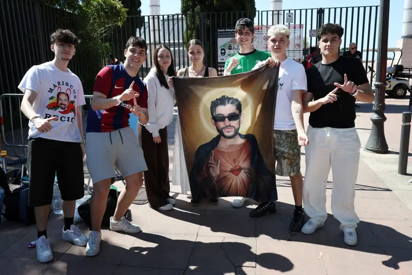 España esperando a Bad Bunny | AFP