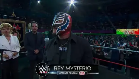 ¡Tenemos gerente generAAAl! Rey Mysterio toma el puesto como dirigente de la empresa mexicana