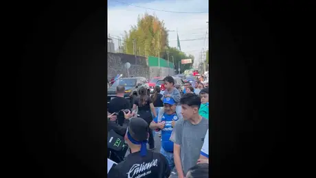 ¿Grosería a los Ditta? Esto le pasó a la familia de Willer en caravana de Cruz Azul