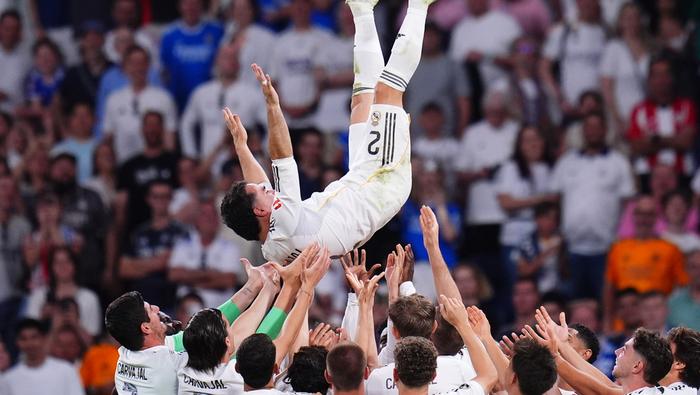 Despedida de Dani Carvajal del Real Madrid | AP