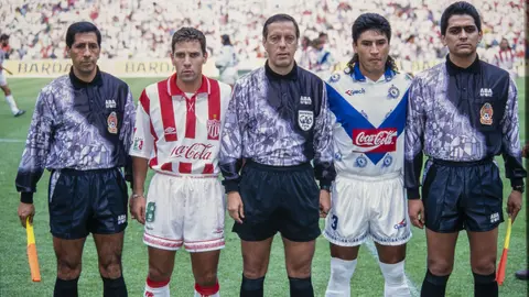 Brizio en un partido de Necaxa vs Celaya en México | MexSport