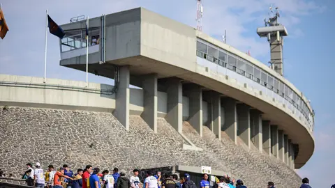 Así llegó Cruz Azul al Estadio Olímpico Universitario