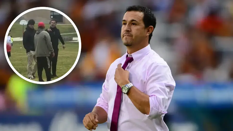 Manuel Vidrio cerca de los golpes con padre de niño futbolista