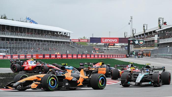 Lando Norris en el Gran Premio de Canadá | AP