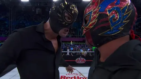 Los dos Grandes Americanos enfrentados al final del programa | Captura de pantalla
