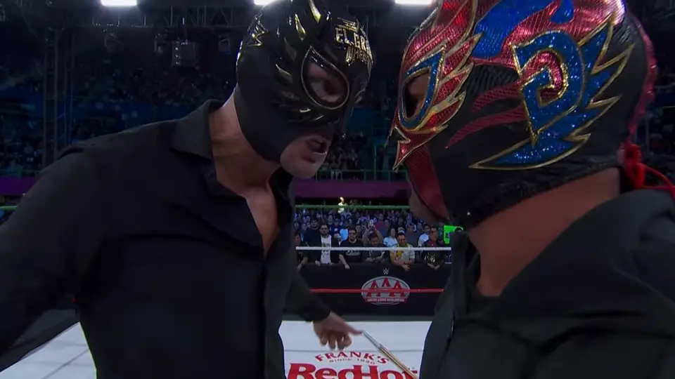Los dos Grandes Americanos enfrentados al final del programa | Captura de pantalla