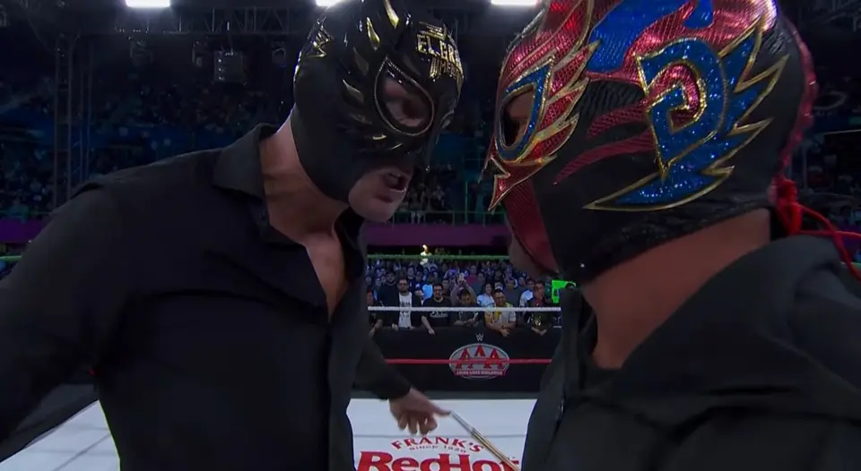 Los dos Grandes Americanos enfrentados al final del programa | Captura de pantalla