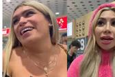 VIDEO: Wendy Guevara, La Bebeshita y otros famosos regresan de emergencia a CDMX por falla en avión