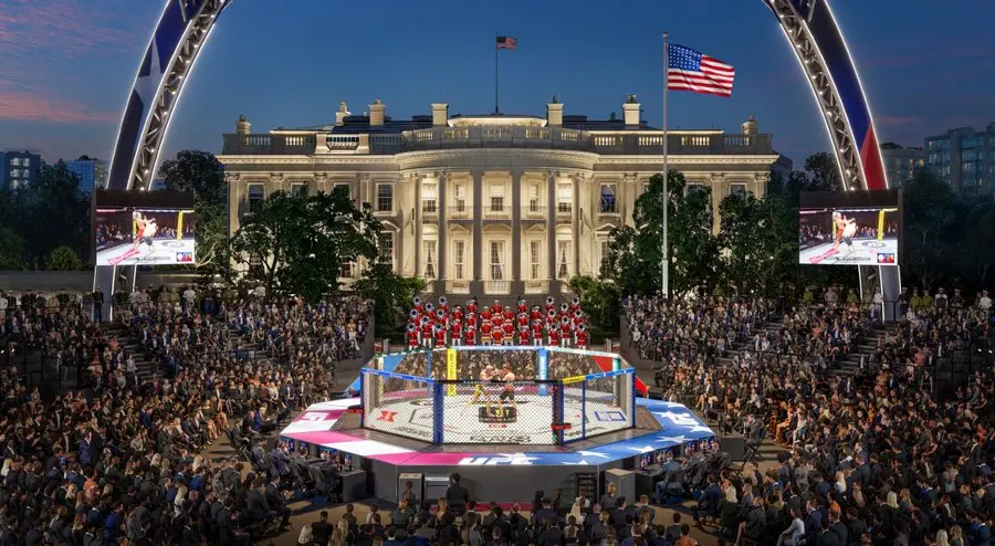 Escenario de UFC 250 en la Casa Blanca | UFC