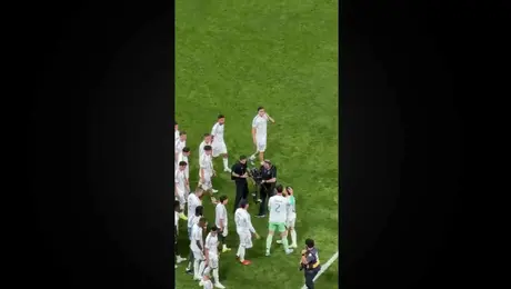 ¡Todo en familia! Dani Carvajal se despide del Real Madrid al lado de sus hijos