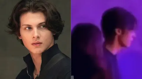 El hijo mayor de Luis Miguel fue captado disfrutando de una salida nocturna junto a amigos./ X
