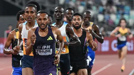 Eduardo Herrera se queda a un paso del podio en la Diamond League