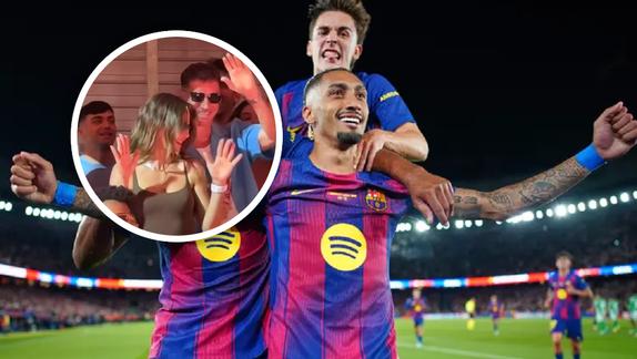 Barcelona presente en la “Casita” de Bad Bunny; Lamine Yamal y figuras blaugranas fueron vistos en el concierto