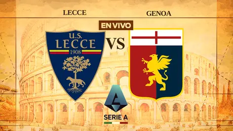 Lecce vs Genoa Serie A Jornada 38
