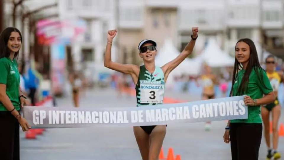 Alegna González ganadora del Maratón | IG:@gpcantones