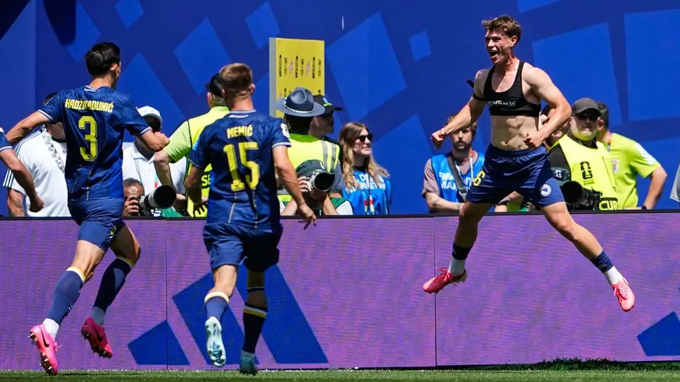Jugadores de Bosnia y Herzegovina celebran en el Mundial 2026 | AP