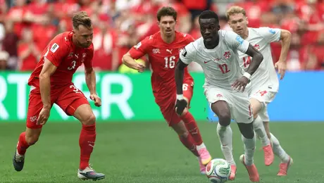Las mejores postales del triunfo de Suiza  2-1 ante Canadá en el Mundial 2026