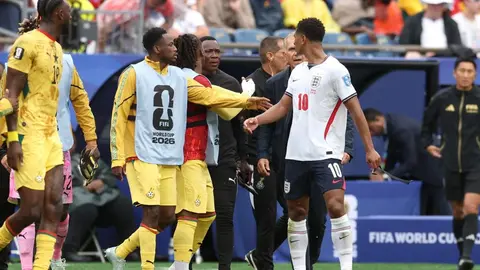 Bellingham tras el empate de Inglaterra contra Ghana | AFP