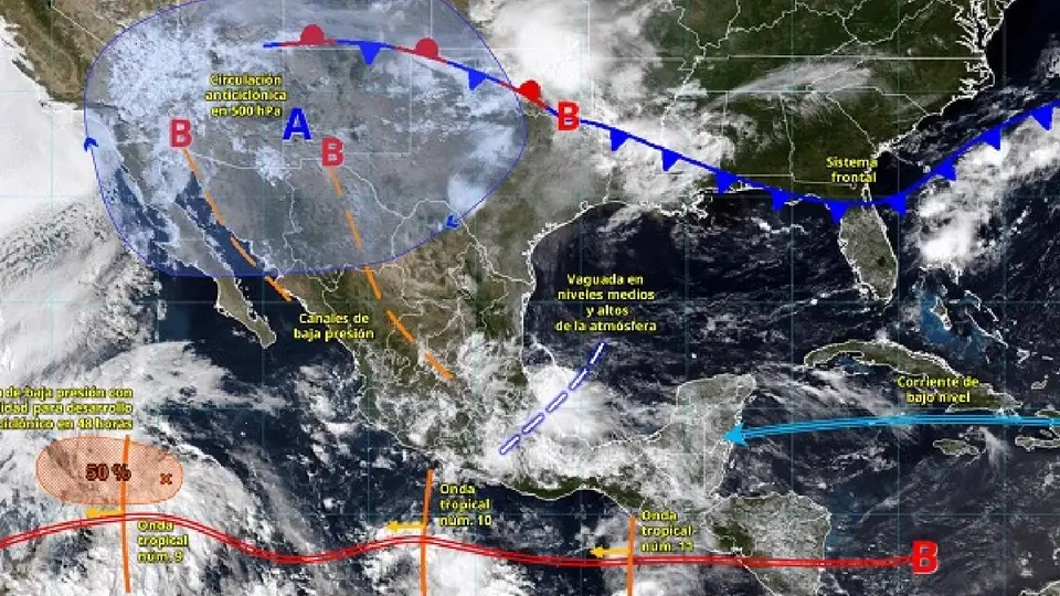 Las abundantes precipitaciones de las últimas semanas logran mitigar el desabasto de agua en gran parte del país / @CONAGUA CLIMA