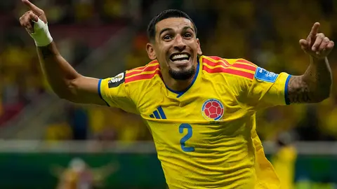 Daniel Muñoz celebrando su anotación ante  RD del Congo | AP