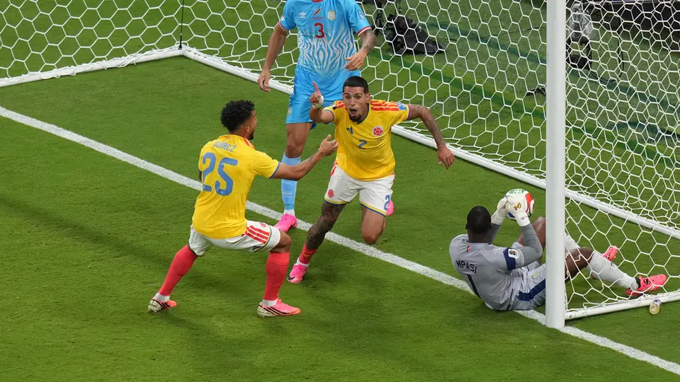 Gol anulado de Muñoz ante RD del Congo | AP
