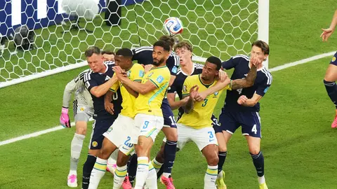 Escocia vs Brasil l AP