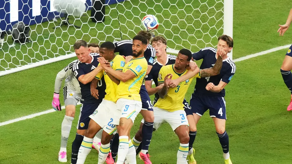 Escocia vs Brasil l AP