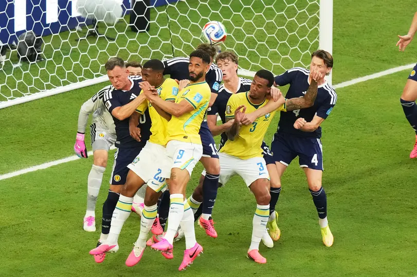 Escocia vs Brasil l AP